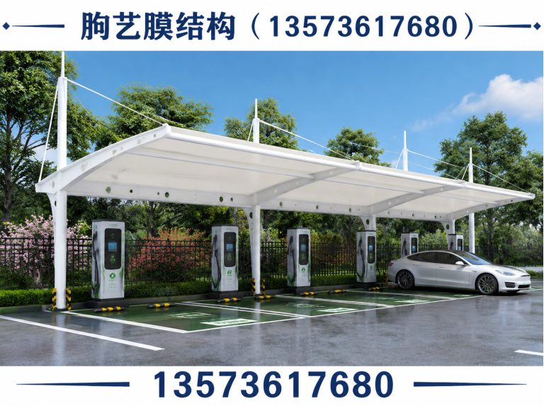 寒亭区张拉膜景观展示图